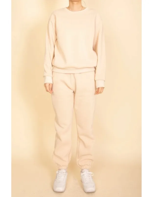 Classic Poly Fleece Crewneck Pullover