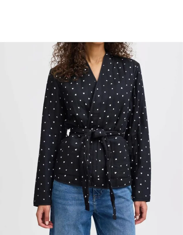 Quilted Belted Jacket