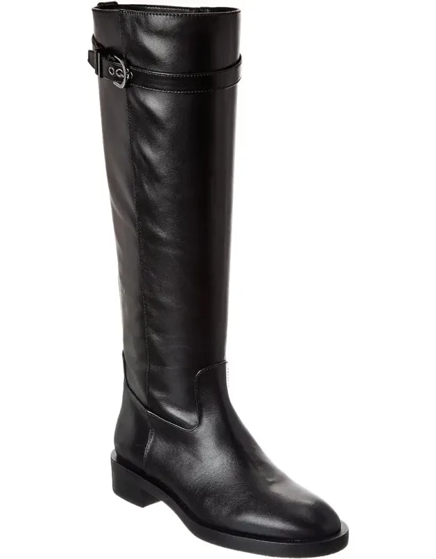 Maverick Leather Knee-high Boot