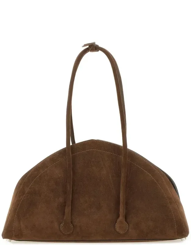 "tortellini Bag 100% Calf Skin Suede"