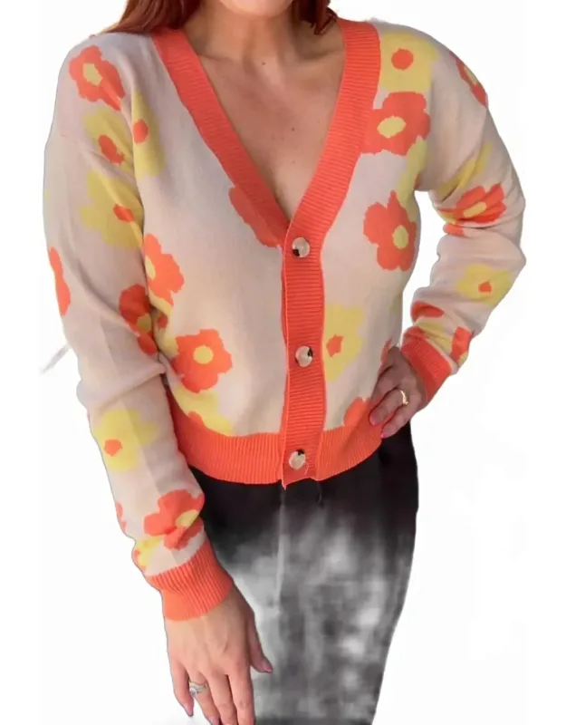 Flower Power Sweater