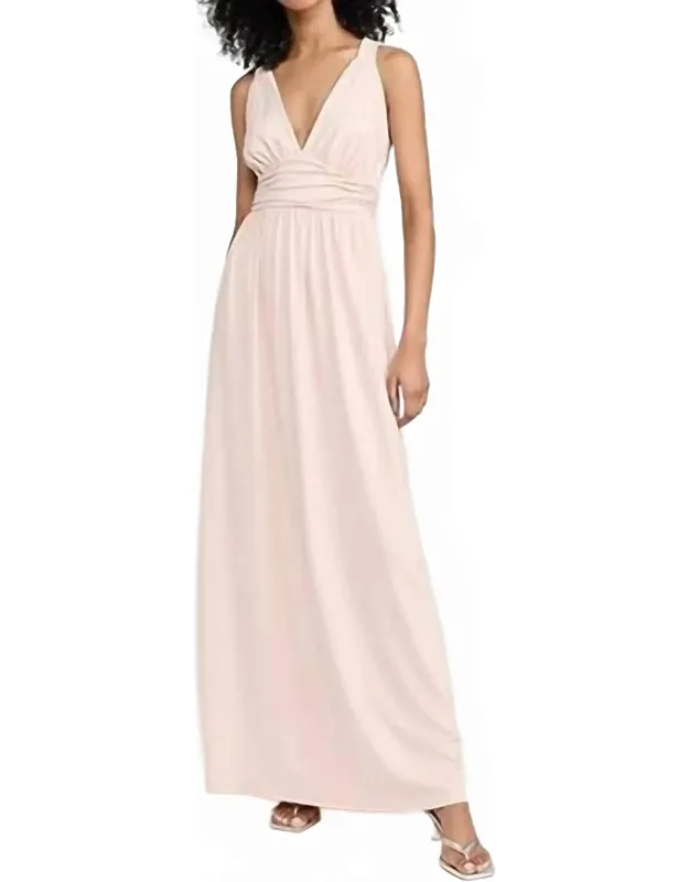 Rushed Cross Back Maxi Dress