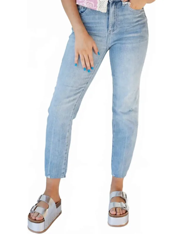 Monroe High Rise Crop Jeans