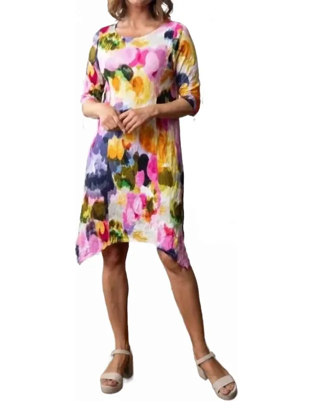 Tissue Crinkle Garden Dress