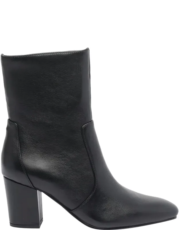 Boots Crossbar Pump Lateral Zip Closure