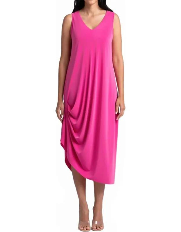 Sleeveless Drama Dress