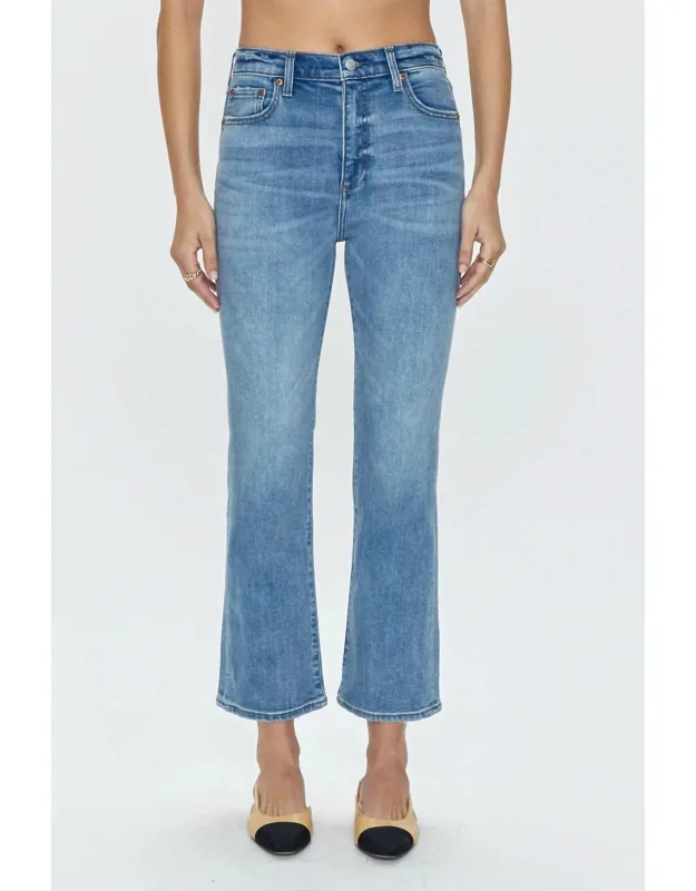 Lennon High Rise Cropped Bootcut Jeans