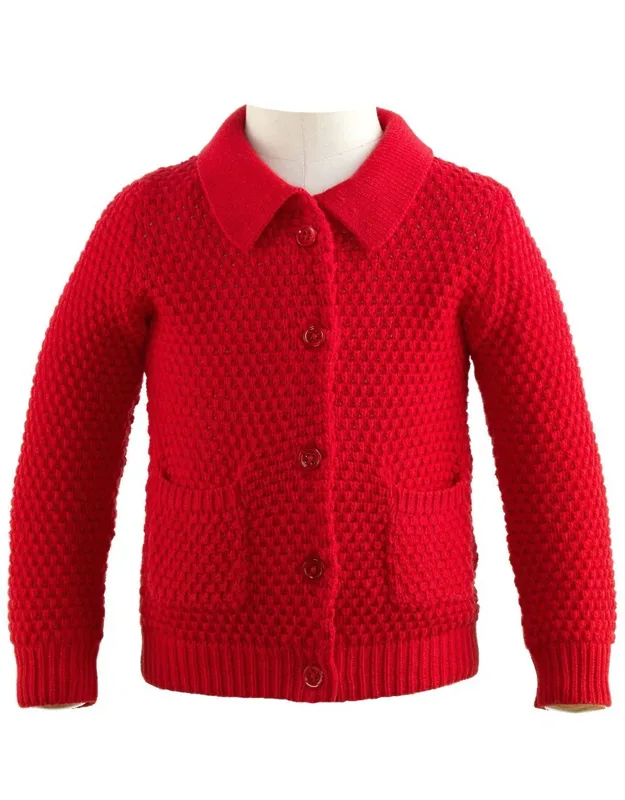 Moss Stitch Cardigan