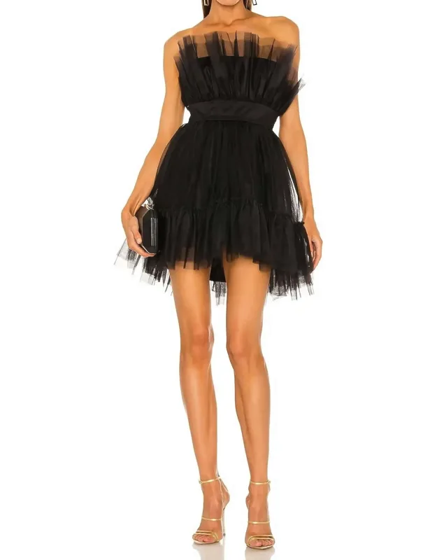 Mini Strapless Dress