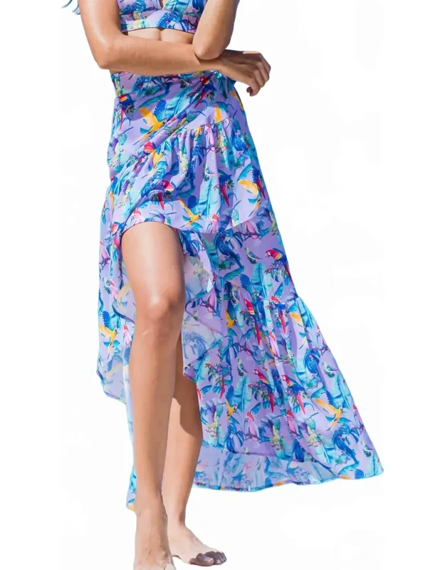 Wrapover Pareo Skirt