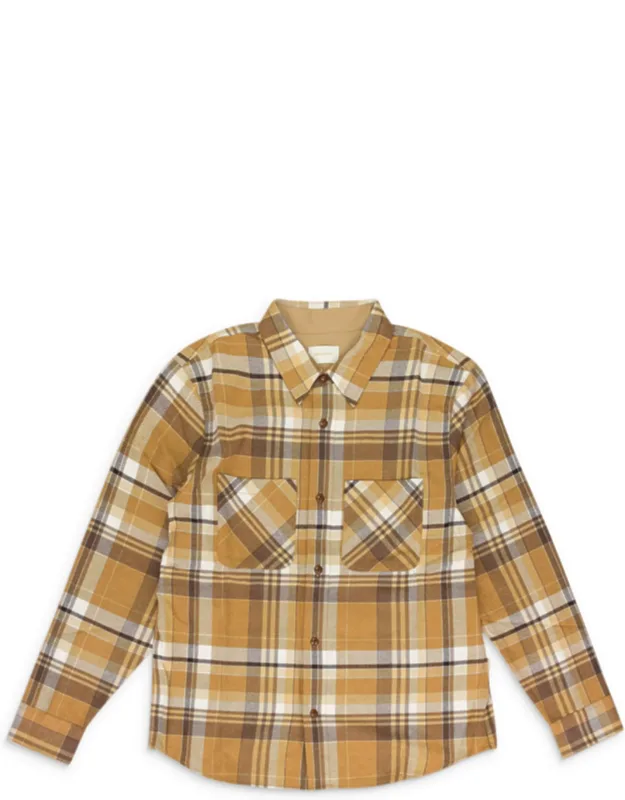 Plaid Cotton Button-down Shirt