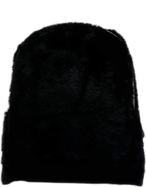 Faux Fur Backpack Bag