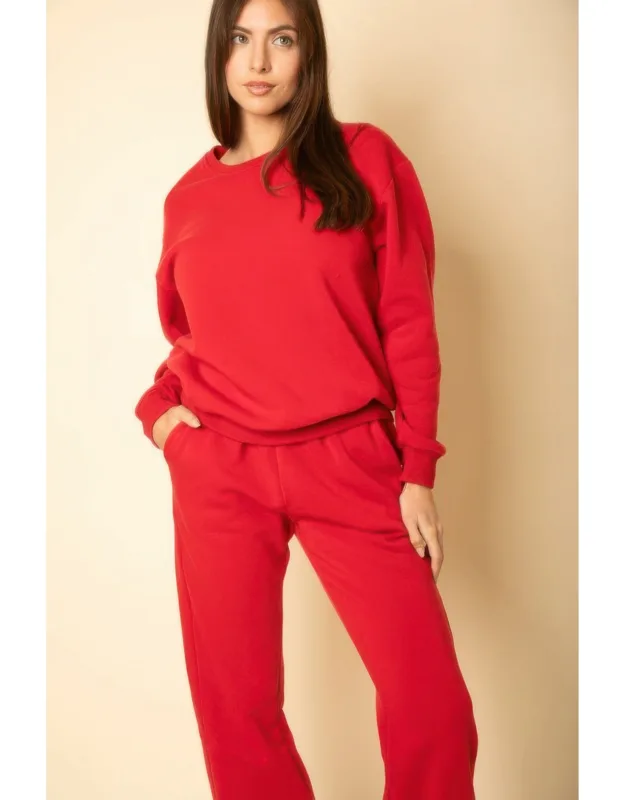 Classic Poly Fleece Crewneck Pullover