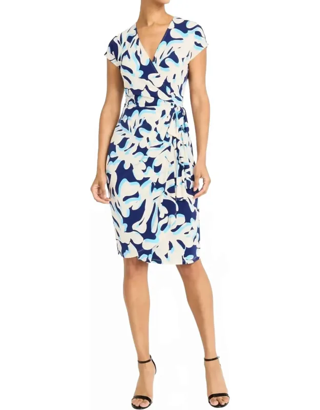 Abstract Stems Dress