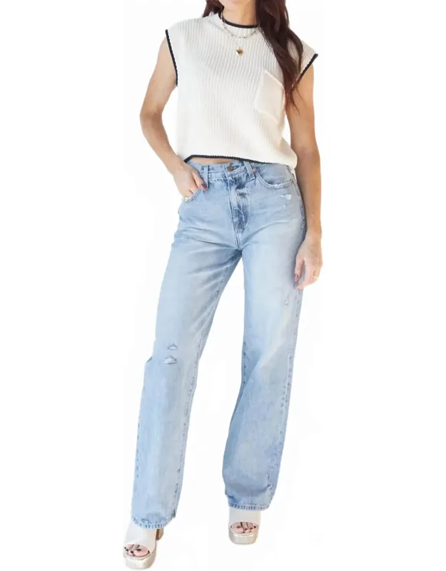 High Rise Baggy Jeans