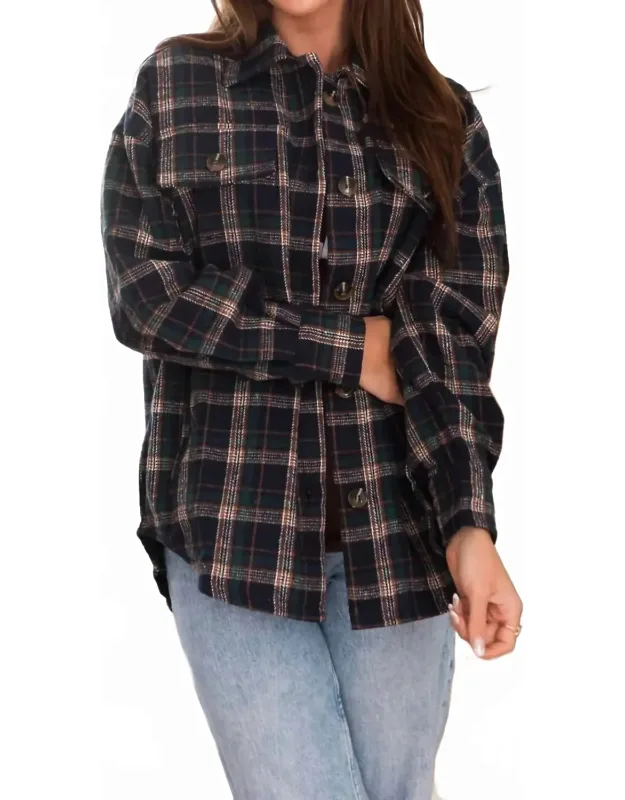 Flannel Shirt Jacket