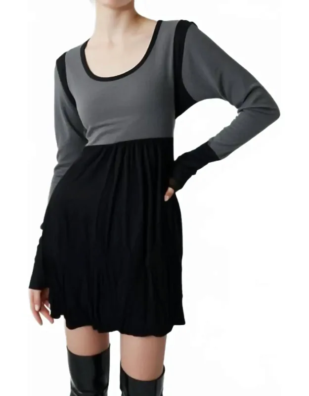 Babydoll Lace Detail Dress