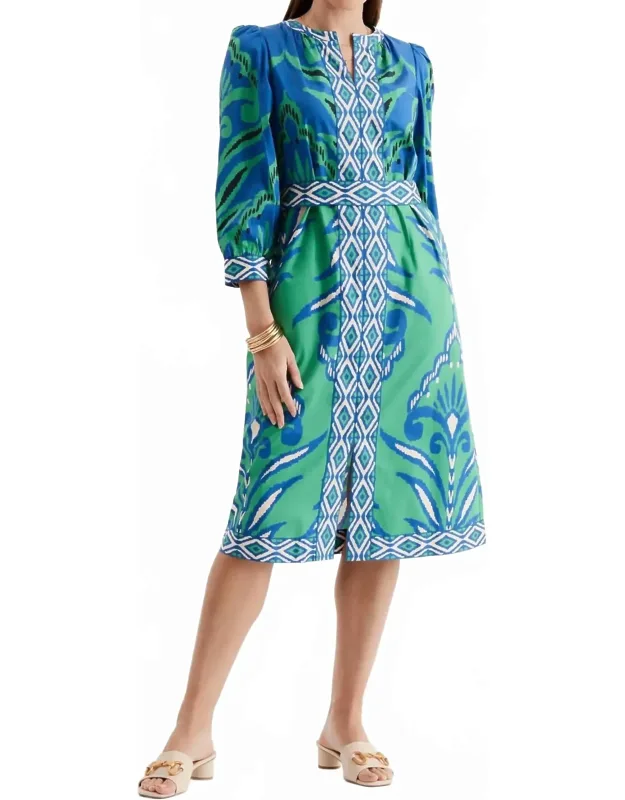 Cotton Graphic Dress