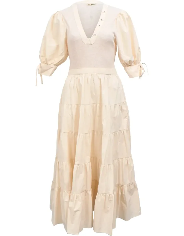 Wilda Midi Tiered Dress