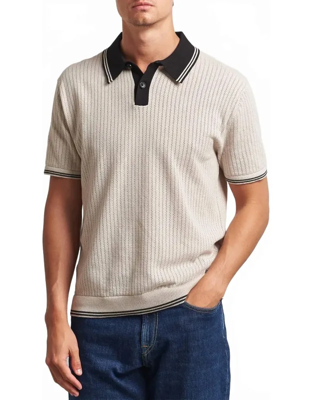 Knitted Polo Shirt