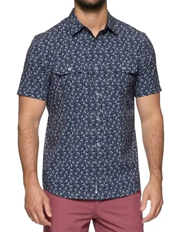 Sutherland Golf Cart Print Shirt