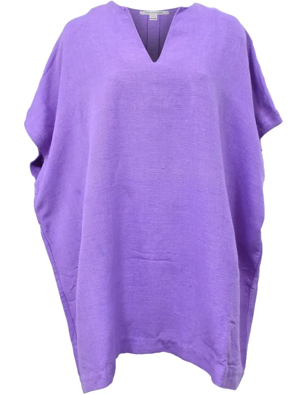 V-neck Tunic In Silk