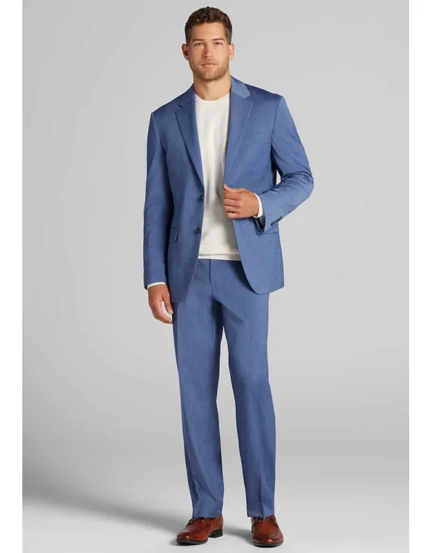 Tailored Fit Solid Suit Jacket