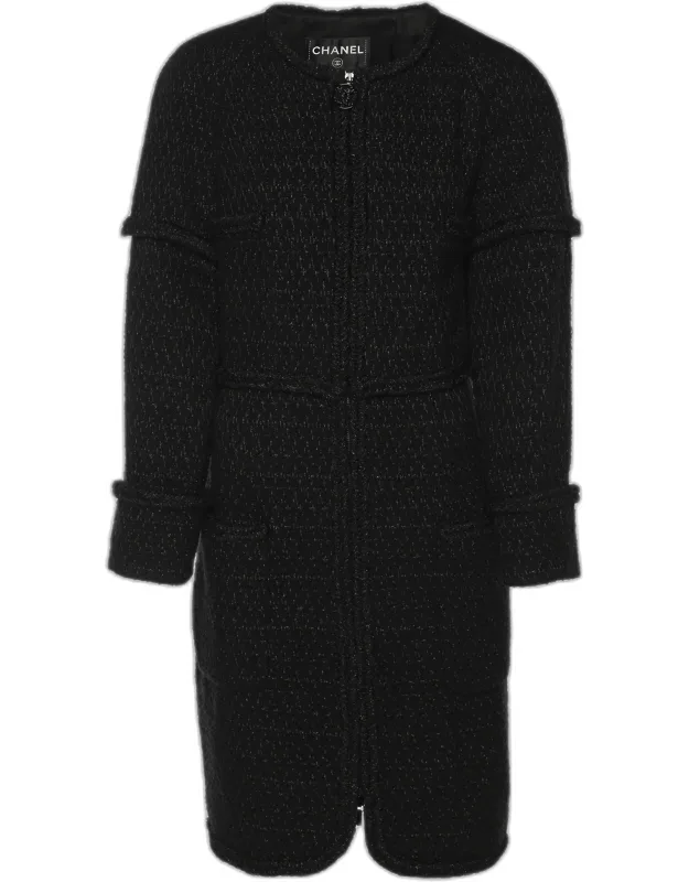 Tweed Mid Length Coat