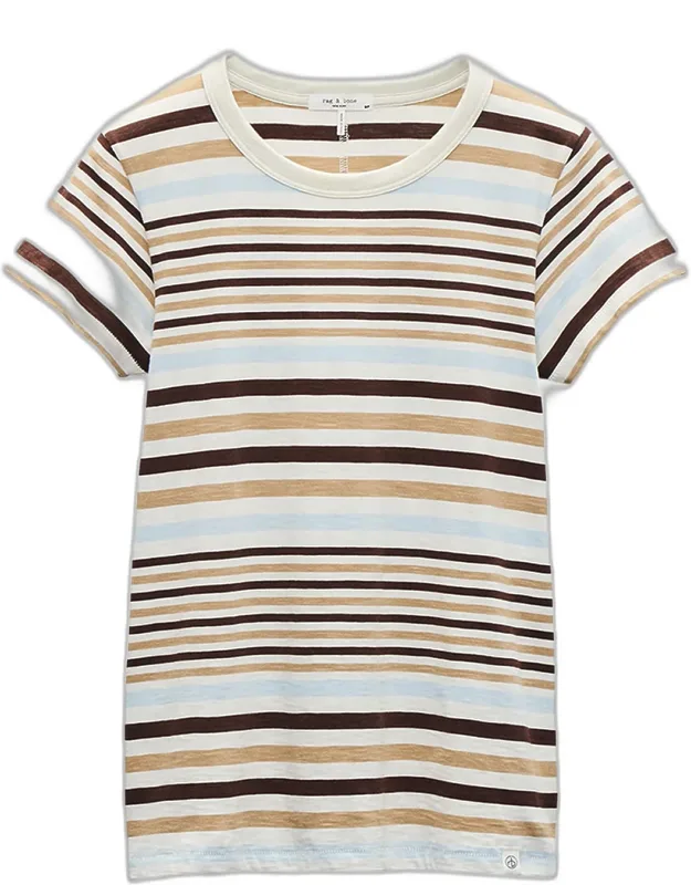 Slub Striped Tee