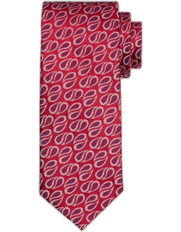 Textured Raindrop Silk Tie