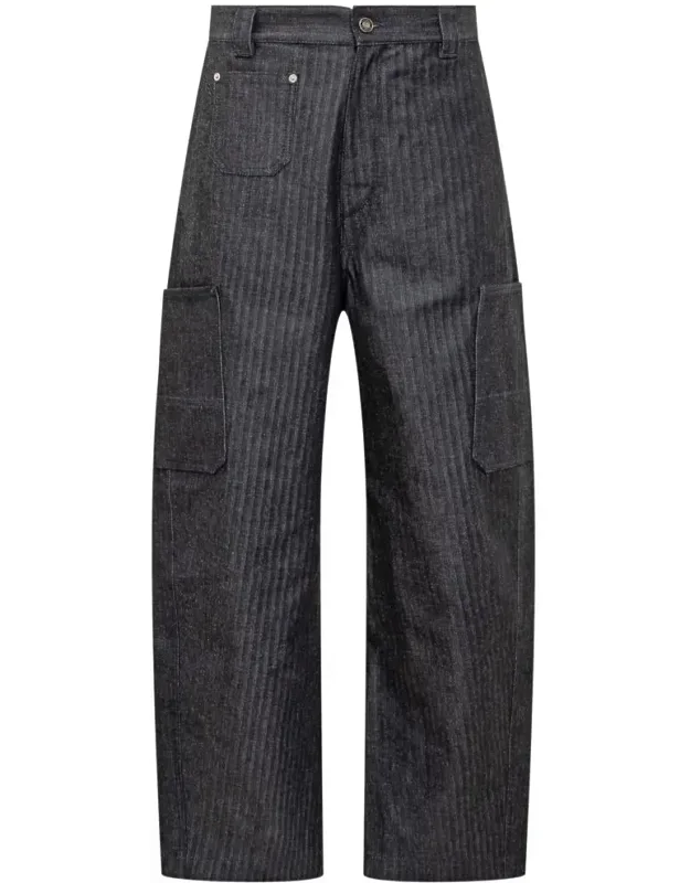 Givenchy Pants Wide-leg Design, Side Pockets