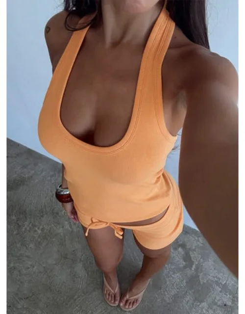 Baseline Scoop Halter Rib Tank