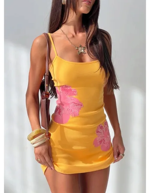 Admiration Bead Detail Mini Dress