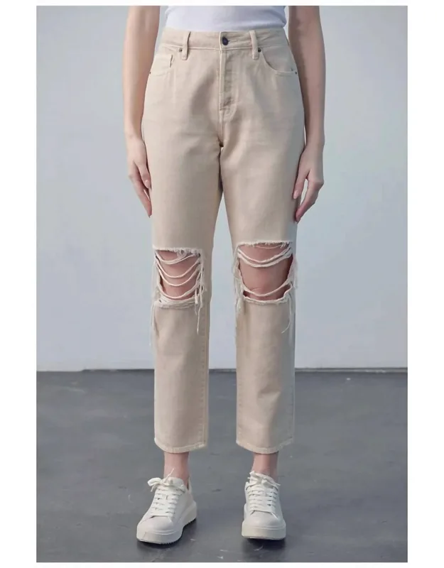 Shredded Knee Jeans