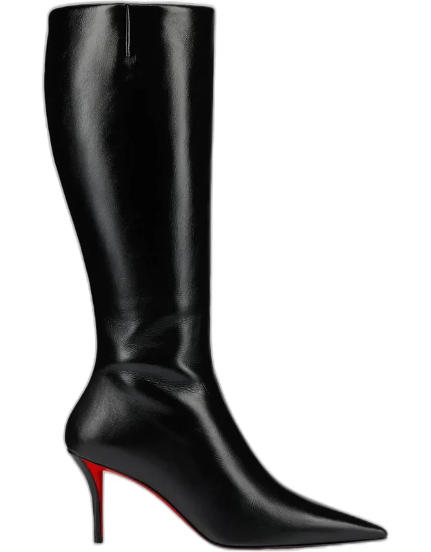 Miss Z Botta Knee-high Boots With 3.15 In Stiletto Heel