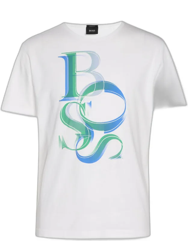 Logo Print Jersey Regular Fit T-shirt