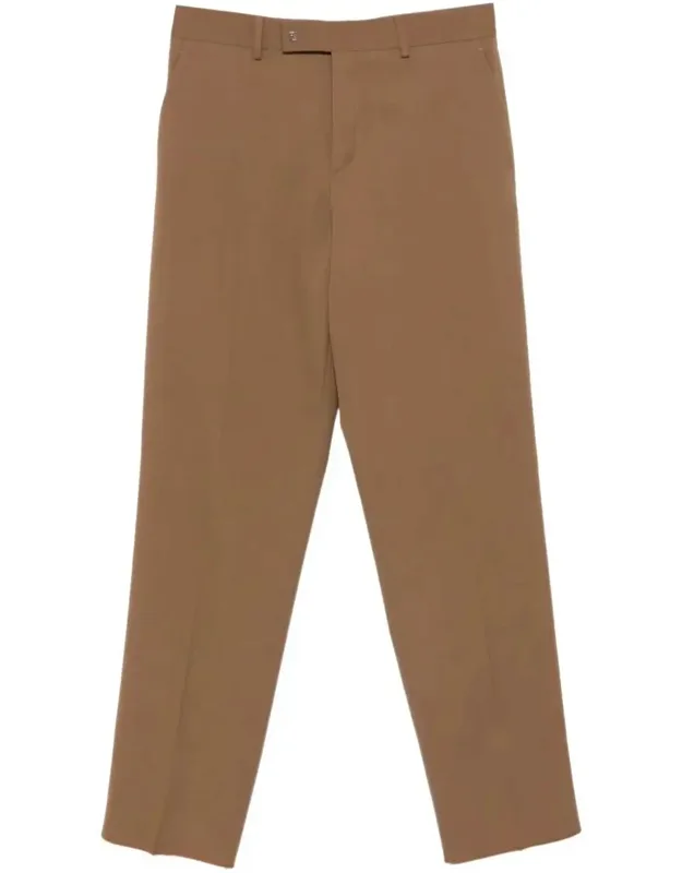 Wool Cigarette Trousers