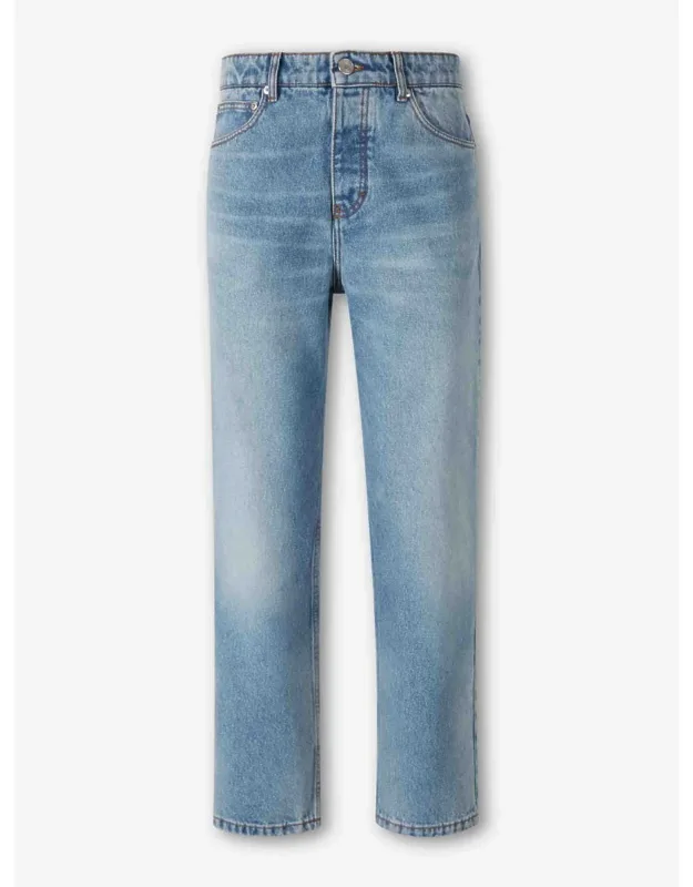 Wide Straight Jeans