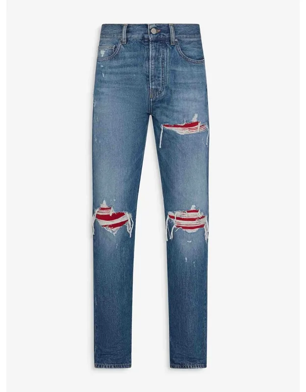 Straight Cotton Jeans