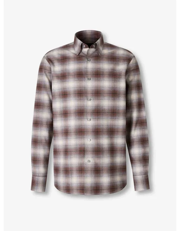 Checked Cotton Shirt