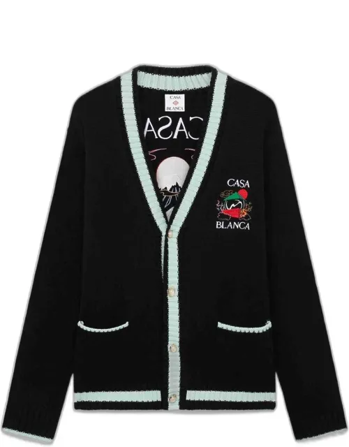 Mountain Temple Cardigan