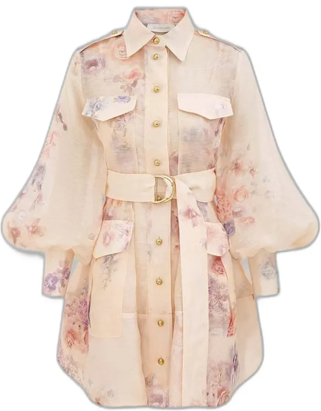 Floral Motif Dress