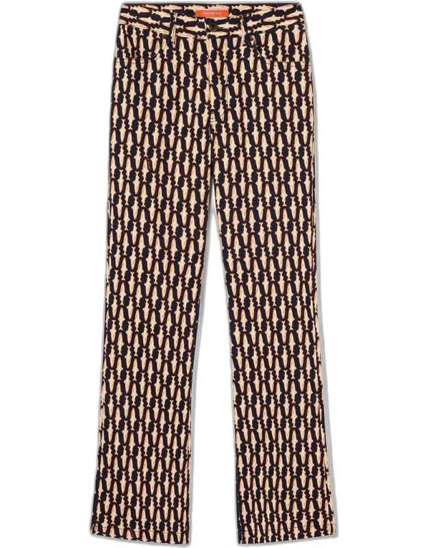 Cropped Flare Jeans