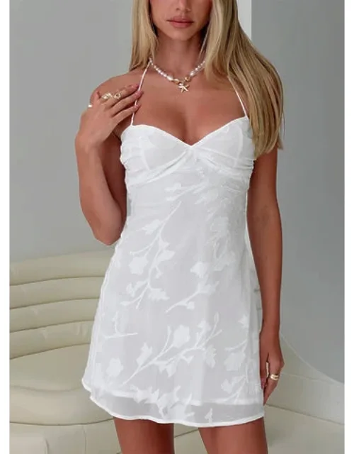 Tie Back Mini Dress