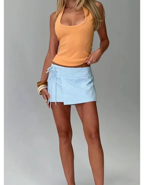 Isbel Tie Front Mini Skirt