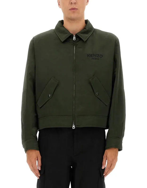 "boke Flower Padded Jacket"