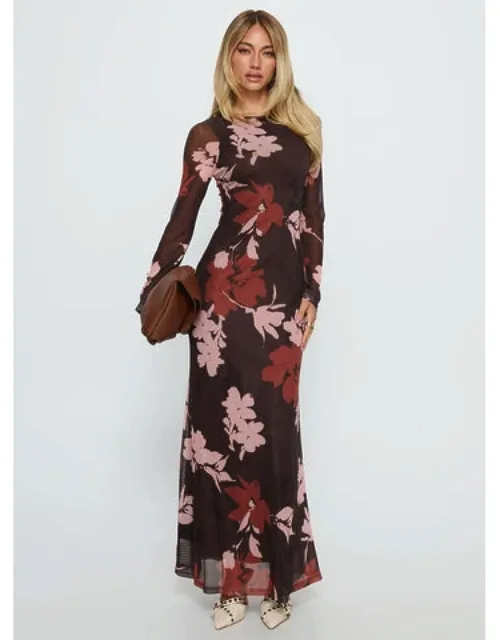 Istefania Long Sleeve Maxi Dress
