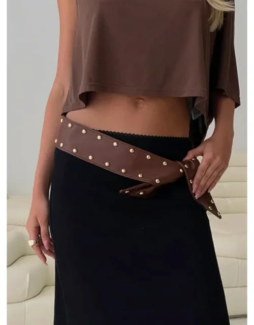 City Of Dreams Faux Leather Belt