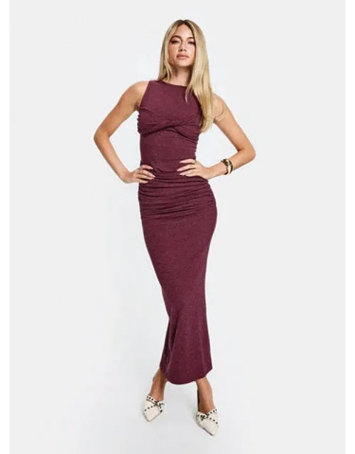 Heart Out Ruched Maxi Dress