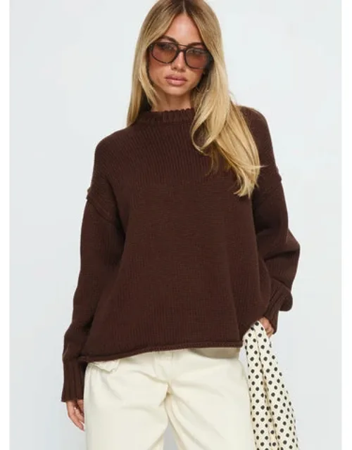 Wilda Crew Neck Knit Sweater